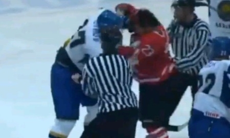 Видео драки Георгия Петрова и Криса Десюза