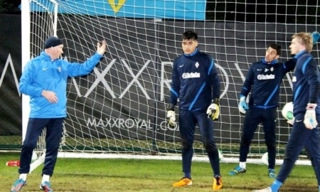 Олег Воскобойников — тренер вратарей «Кайрата»