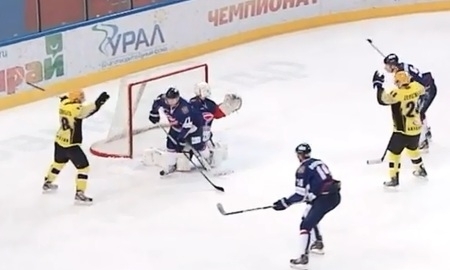 Видеообзор матча ВХЛ «Сокол» — «Сарыарка» 3:2 О.Т