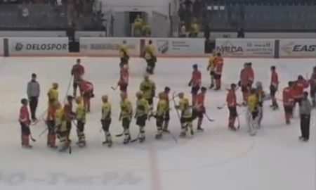 Видео матча ВХЛ «Ермак» — «Сарыарка» 1:2 Б