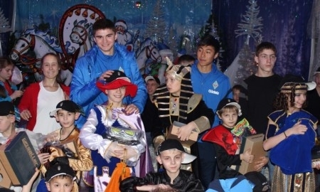 Игроки «Кайрата» посетили детский дом