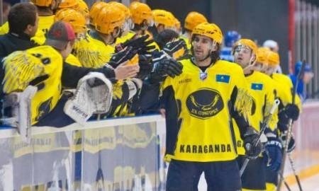 Михал Махо стал автором первого хет-трика «Сарыарки» в чемпионатах ВХЛ