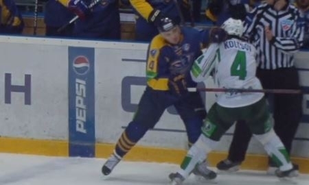 Виталий Новопашин дисквалифицирован на одну игру