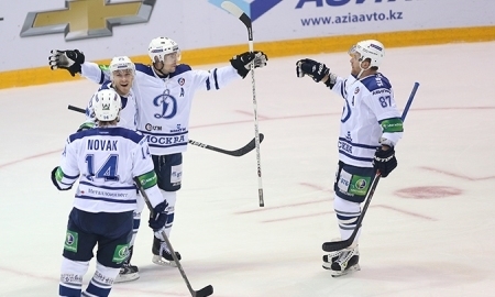 «Динамо» Москва — «Барыс» 3:2 О.Т. Поражение в овертайме