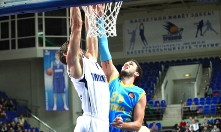Фоторепортаж с матча ВТБ «Триумф» — «Астана» 82:81 
