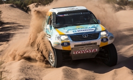 Ардавичус занял четвертое место на пятом этапе Дакара