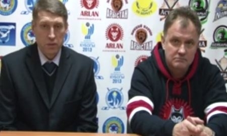 Видео послематчевой пресс-конференции игр чемпионата РК «Арлан» — «Астана» 3:0, 4:1