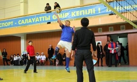Спартакиада среди педагогов проходит в Шымкенте