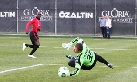 Фоторепортаж с товарищеского матча  «Габала» — «Тобол» 2:1