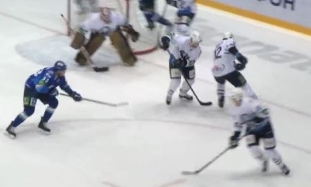 Видеообзор матча КХЛ «Барыс» — «Медвешчак» 1:3