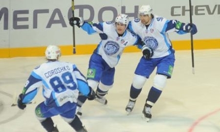 «Барыс» — «Динамо» Минск 1:2 О.Т. Третье поражение кряду