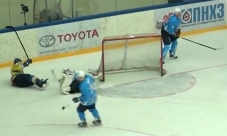 Видеообзор матча чемпионата РК «Ертіс» — «Алматы» 3:2 О.Т