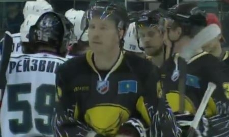 Видео матча ВХЛ «Сарыарка» — «Кубань» 2:1 Б