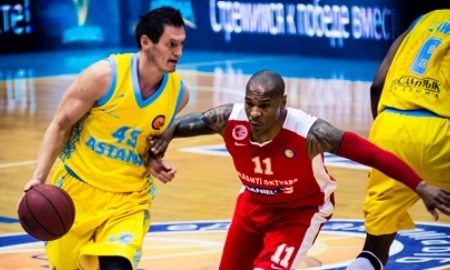 Фоторепортаж с матча ВТБ «Астана» — «Красный Октябрь» 106:86