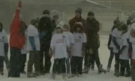 Олимпийцев Казахстана поддержали в Усть-Каменогорске