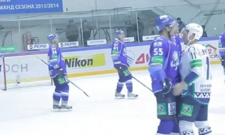 Матч КХЛ «Барыс» — «Югра» в проекте «Вокруг матча»