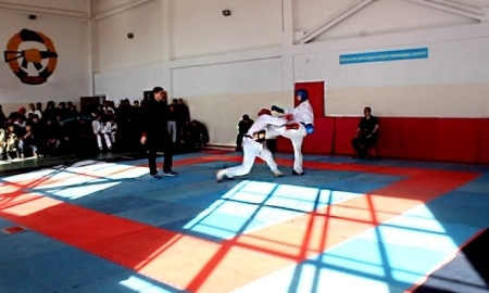 В Шымкенте проходят соревнования по рукопашному бою среди военнослужащих 