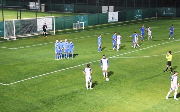 Фото с товарищеского матча «Ильичевец» — «Ордабасы» 2:1