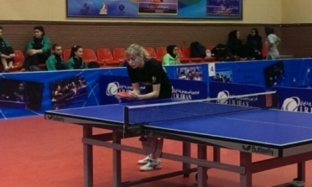 Казахстан — третий в командных соревнованиях на международном турнире по пинг-понгу в Тегеране