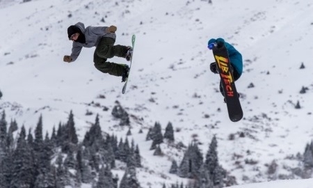 Фоторепортаж с соревнований по зимнему экстриму «Quicksilver Chimba Jam» в Алматы