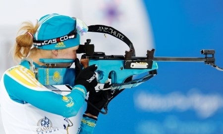 Елена Хрусталева — 57-я в биатлонном спринте на Олимпиаде в Сочи