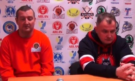 Видео послематчевой пресс-конференции игр чемпионата РК «Арлан» — «Арыстан» 6:4, 6:4