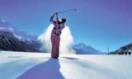 Студенты Астаны пропагандируют зимний гольф