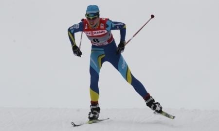 Болельщики Кокшетау поддерживают лыжницу Татьяну Осипову