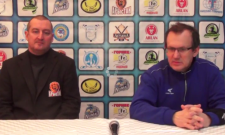 Видео послематчевой пресс-конференции игр чемпионата РК «Арыстан» — «Иртыш» 4:6, 2:4