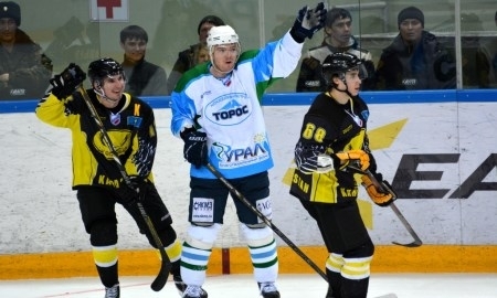 Фоторепортаж с матча ВХЛ «Сарыарка» — «Торос» 3:0