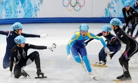 Казахстанцы выступят в финале эстафеты по шорт-треку на 5000 метров в Сочи