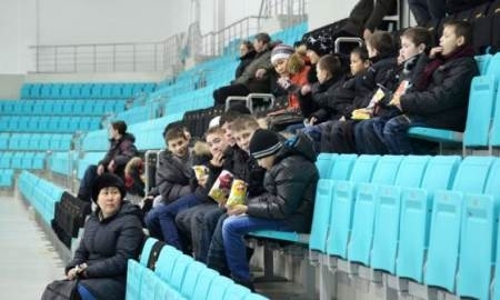 Матч «Беркута» посетили воспитанники детского дома