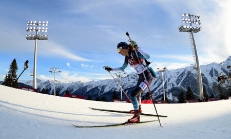 Казахстанские биатлонистки — 12-е в эстафете на Олимпиаде в Сочи
