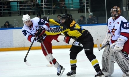 Фоторепортаж с матча ВХЛ «Сарыарка» — «Ижсталь» 3:2 О.Т