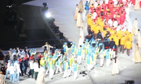 Фоторепортаж с церемонии закрытия Олимпиады в Сочи