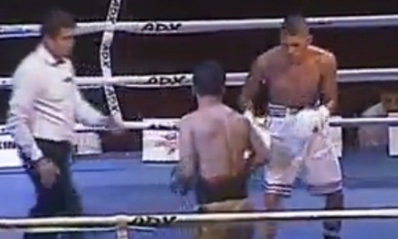 Видео боя WSB Маркос Форестал VS Багдад Алимбеков