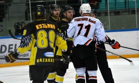 Фоторепортаж с матча ВХЛ «Сарыарка» — «Молот-Прикамье» 1:2 О.Т