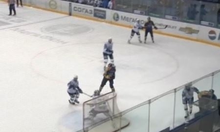 Видеообзор матча КХЛ «Атлант» — «Барыс» 5:1