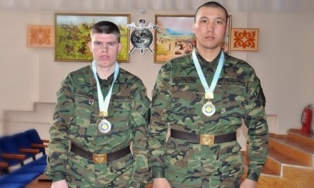 Шымкентские военнослужащие отличились на первенстве южного региона по президентскому многоборью