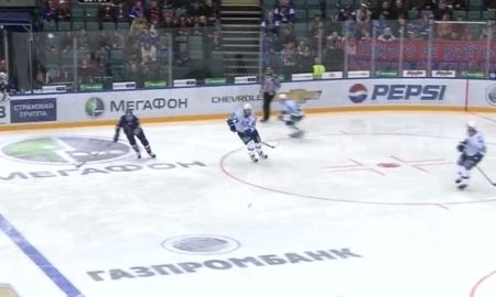 Видео шайб в матче КХЛ СКА — «Барыс» 3:2