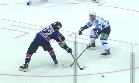 Видеообзор матча КХЛ СКА — «Барыс» 3:2
