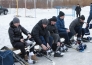 Хоккеисты «Казцинк-Торпедо» cыграли на открытом льду с воспитанниками школы-интерната