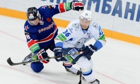 Фоторепортаж с матча КХЛ СКА — «Барыс» 3:2