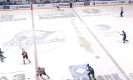 Видео шайб матча плей-офф КХЛ «Барыс» — «Автомобилист» 5:4 О.Т