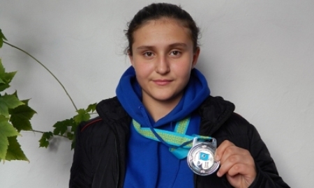 Жамбылская спортсменка выиграла «серебро» чемпионата Казахстана среди юниоров