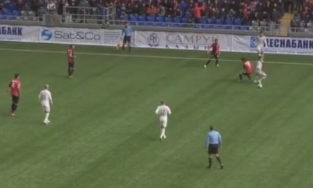 Видео финта Пиззелли в матче за Суперкубок РК с «Шахтером»