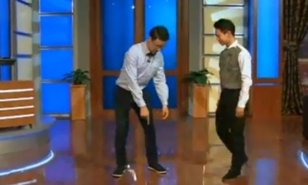 Денис Тен в телепрограмме Нурлана Коянбаева «В ночной студии»