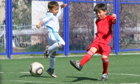 Видеосюжет о Программе развития детско-юношеского футбола в РК