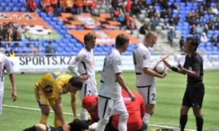 Игра «Ордабасы» — «Астана» станет юбилейной для арбитра Айдына Рахимбаева