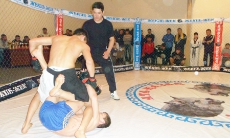 В Жамбылской области прошел турнир по национальному единоборству жекпе-жек